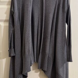 Zara Knit Charcoal Gray Women's Cardigan